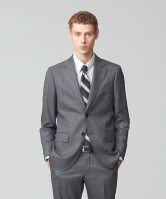 ＜J.PRESS (Men)＞【ＥＳＳＥＮＴＩＡＬ　ＣＬＯＴＨＩＮＧ】ラスティックストライプ　スーツ（ＳＲＯＶＳＷ０２１２）