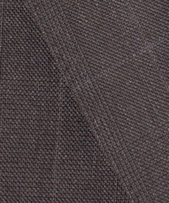【ＺＥＧＮＡ／ゼニア】ＩＳＬＡＮＤＦＬＥＥＣＥ／アイランドフリース　３ピーススーツ（ブラウン×格子）（ＳＶＧＯＣＷ０４１０）