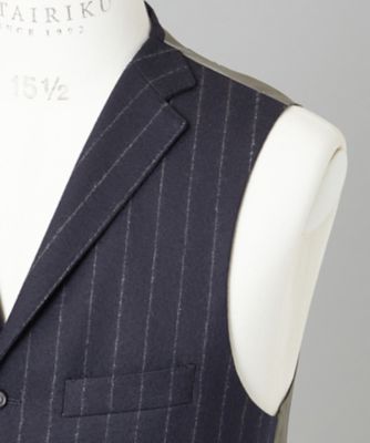 【ＭＡＲＬＩＮＧ＆ＥＶＡＮＳ】ＦＬＡＮＮＥＬ　スリーピーススーツ（ＳＶＧＯＳＡ０５０１）