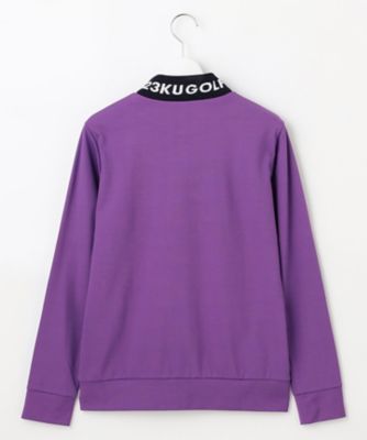 新品23区ゴルフ LL 吸水速乾/UVケア シアー袖 モックネック 半袖シャツ 23Fondation】半袖 モックネックシャツ / 23区GOLF