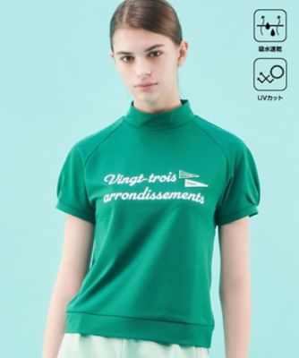 23区GOLF/ニジュウサンクゴルフ 【WOMEN】【吸水速乾/UVカット】メッシュモックネックプルオーバー(TOVLCM0508)