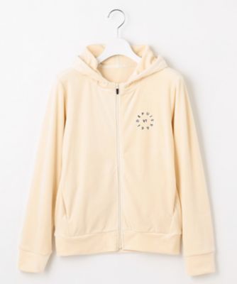 23区GOLF/ニジュウサンクゴルフ 【WOMEN】【ストレッチ】ベロアフーディ(TOVLCW0724)