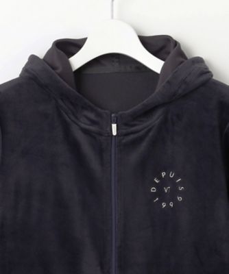 WOMEN】【ストレッチ】ベロアフーディ（TOVLCW0724