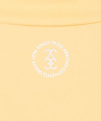 【ＷＯＭＥＮ】【ストレッチ／ＵＶケア】フレンチスリーブモックネック　脇二の腕ラインをさりげなくカバー（ＴＯＶＬＧＭ０５１８）