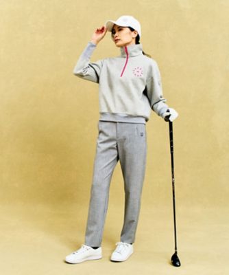 【ＷＯＭＥＮ】【ＵＶカット】トレンド感抜群のビッグシルエット！ハーフジップスウェット（ＴＯＶＬＧＳ０２０４）