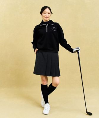 【ＷＯＭＥＮ】【ＵＶカット】トレンド感抜群のビッグシルエット！ハーフジップスウェット（ＴＯＶＬＧＳ０２０４）
