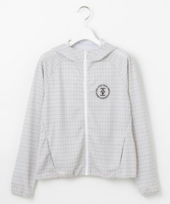 23区GOLF/ニジュウサンクゴルフ 【辻梨恵プロ着用】ＵＶ－Ａ波をブロックする『サンベール』　モノグラムＵＶパーカー　ＵＶカット　紫外線対策　吸水速乾（ＴＯＶＬＧＳ０３０４）