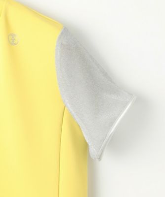 【ＷＯＭＥＮ】【吸水速乾／ＵＶカット】１枚で華やか！毎シーズン大人気のラメスリーブモックネック（ＴＯＶＬＧＳ０３０８）