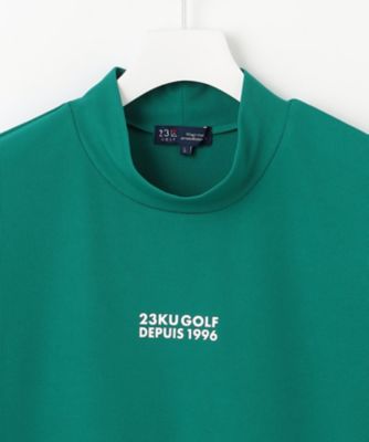 ラッセルノ　メッシュ　モックネック MEN】【吸水速乾／UVカット】ストレッチメッシュモック