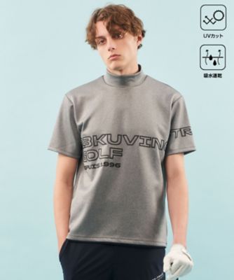 【ＭＥＮ】【ＵＶカット・吸水速乾】グラフィック　モックネックシャツ（ＴＯＶＴＣＳ０３０５）