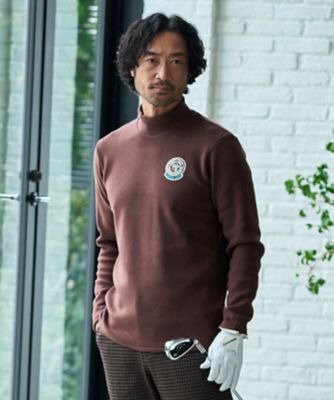 ブラウン セーター ゴルフウェア 楽天市場】ゴルフウェア メンズ（カラーブラウン）（セーター｜メンズ