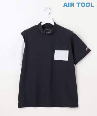 23区GOLF/ニジュウサンクゴルフ 【ＭＥＮ】ＡＩＲ　ＴＯＯＬライト　モックネック　接触冷感　ＵＶケア　高通気　高ストレッチ性（ＴＯＶＴＧＭ０１０５）