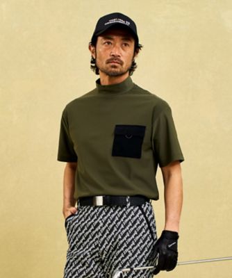 【ＭＥＮ】【接触冷感／ＵＶカット】エアトール　ポケットモックネック　通気性抜群で快適な着心地　シワになりにくい新素材（ＴＯＶＴＧＭ０５０５）