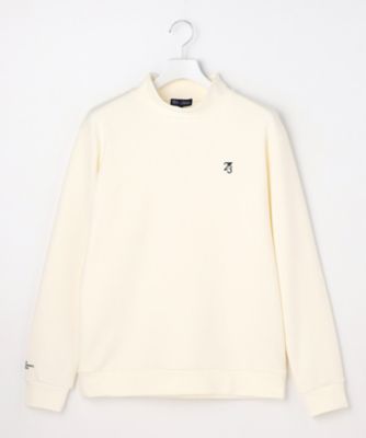 MEN】ストレッチ裏フリースモックネック（TOVTGW0531