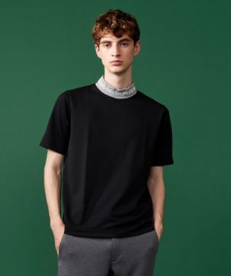 【ＷＥＢ限定】【ＭＥＮ】【吸水速乾／ＵＶケア】襟ロゴ　モックネックシャツ（ＴＯＶＴＳＭ０５１５）