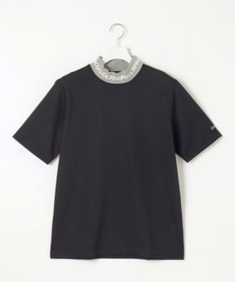【ＷＥＢ限定】【ＭＥＮ】【吸水速乾／ＵＶケア】襟ロゴ　モックネックシャツ（ＴＯＶＴＳＭ０５１５）