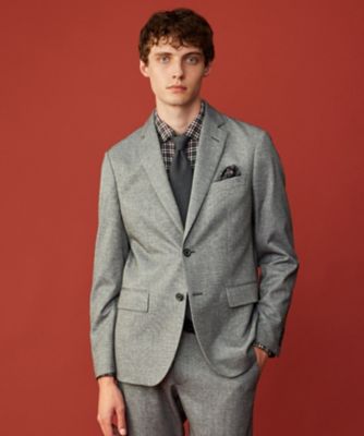 JOSEPH ABBOUD (Men) /ジョセフ アブード 【日本製・Mantero】ウールシルクソリッド ネクタイ(TR1KCW0001)