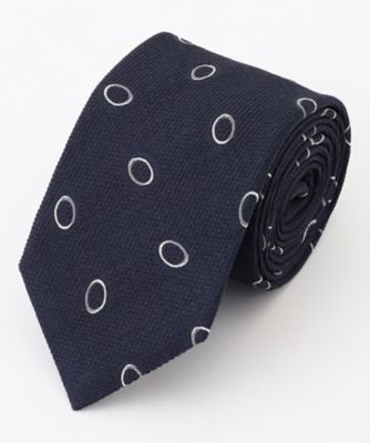 ＜JOSEPH ABBOUD (Men) ＞【イタリア生地・日本製】メランジシャンブレーネクタイ（ＴＲ１ＫＬＭ０００６）