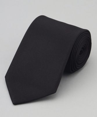 WEAR BLACK】フォーマル用＿サテン無地 ネクタイ