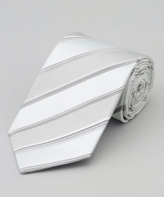 ＜五大陸 (Men)＞【ＷＥＡＲ　ＢＬＡＣＫ】フォーマル用＿ストライプ　ネクタイ（ＴＲＦＱＳＷ０９０５）