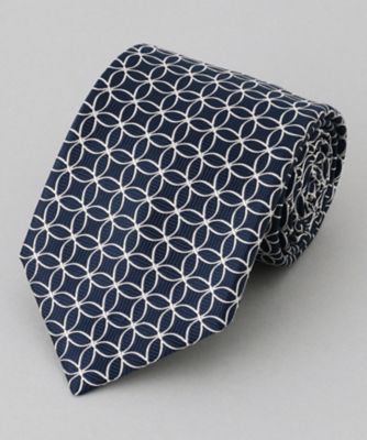 GOTAIRIKU別注【日本製】シルク ネクタイ＿小紋柄