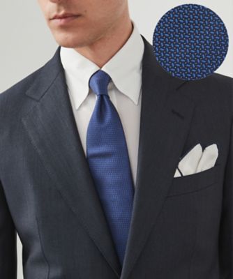 ＜五大陸 (Men)＞ＧＯＴＡＩＲＩＫＵ別注【ＭＡＮＴＥＲＯ／マンテロ】ネクタイ＿ピンドット（ＴＲＧＯＧＳ０３０５）