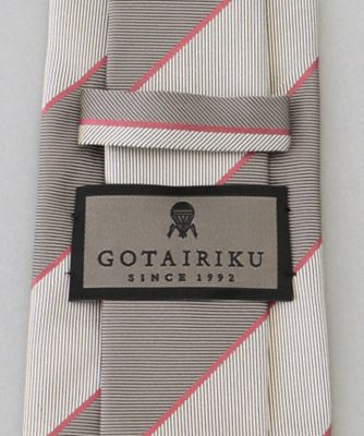 GOTAIRIKU別注【日本製】シルク ネクタイ＿レジ