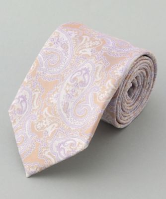 GOTAIRIKU別注【日本製】シルク ネクタイ＿ペイズリー柄