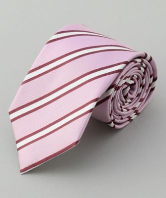 GOTAIRIKU別注【日本製】シルク ネクタイ＿ストライプ柄