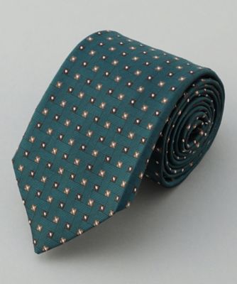 ＜五大陸 (Men)＞ＧＯＴＡＩＲＩＫＵ別注【日本製】シルク　ネクタイ＿小紋柄（ＴＲＧＯＬＳ００７４）