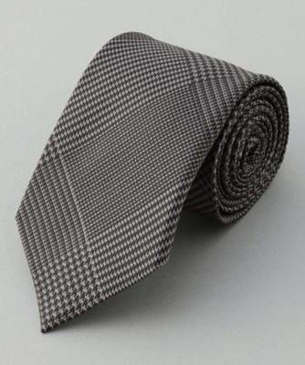 ＜五大陸 (Men)＞ＧＯＴＡＩＲＩＫＵ別注【日本製】シルク　ネクタイ＿チェック柄（ＴＲＧＯＬＳ００７８）