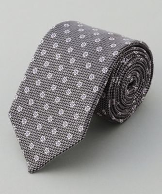 ＜五大陸 (Men)＞ＧＯＴＡＩＲＩＫＵ別注【日本製】シルク　ネクタイ＿小紋柄（ＴＲＧＯＬＳ００７９）