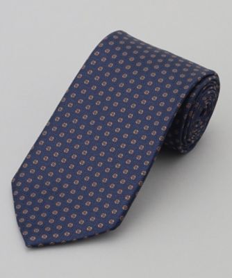 ＜五大陸 (Men)＞ＧＯＴＡＩＲＩＫＵ別注【ＭＡＮＴＥＲＯ／マンテロ】ネクタイ＿小紋柄（ＴＲＧＯＬＳ０３０３）