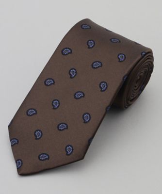 ＜五大陸 (Men)＞ＧＯＴＡＩＲＩＫＵ別注【ＭＡＮＴＥＲＯ／マンテロ】ネクタイ＿ペイズリー（ＴＲＧＯＬＳ０３０４）