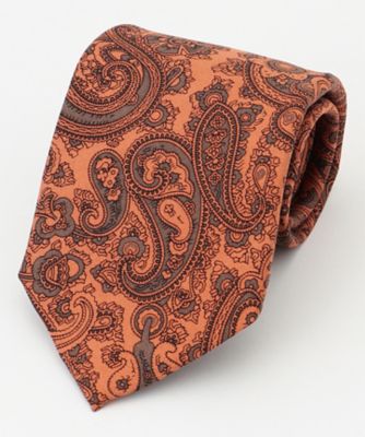 ＜J.PRESS (Men)＞ペイズリープリント　ネクタイ（ＴＲＯＶＣＭ０１０４）