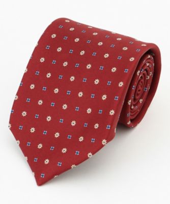 ＜J.PRESS (Men)＞【ＡＤＡＭＬＥＹ】花小紋ネクタイ（ＴＲＯＶＣＭ０３５１）