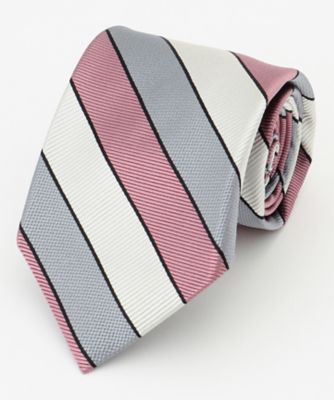 ＜J.PRESS (Men)＞【ＳＴＲＵＣＴＵＲＥ　ＭＩＸ　ＣＯＬＬＥＣＴＩＯＮ】レジメンタル　ネクタイ（ＴＲＯＶＣＭ０５２２）