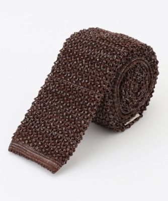 【Ｊ．ＰＲＥＳＳ　ＫＮＩＴ　ＴＩＥ　ＣＯＬＬＥＣＴＩＯＮ】無地　ニットネクタイ（ＴＲＯＶＣＭ０６００）