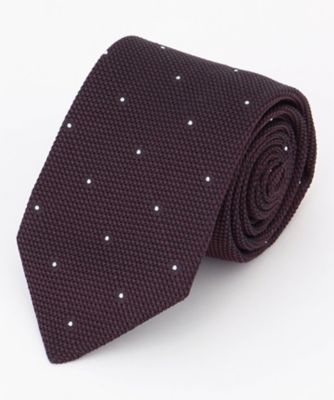 ＜J.PRESS (Men)＞【ＪＡＰＡＮＥＳＥ　ＳＩＬＫ　ＦＲＥＳＣＯ　ＴＩＥ　ＣＯＬＬＥＣＴＩＯＮ】ドットネクタイ（ＴＲＯＶＣＷ０１３３）