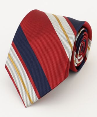 ＜J.PRESS (Men)＞【ＪＡＰＡＮＥＳＥ　ＴＷＩＬＬ＆ＲＥＰＰＥ　ＳＴＲＩＰＥ　ＣＯＬＬＥＣＴＩＯＮ】レジメンタルネクタイ（ＴＲＯＶＣＷ０５００）