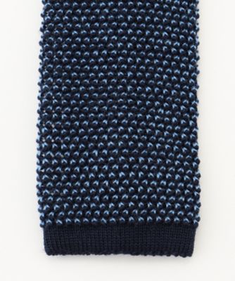 【Ｊ．ＰＲＥＳＳ　ＫＮＩＴ　ＴＩＥ　ＣＯＬＬＥＣＴＩＯＮ】無地　ニットネクタイ（ＴＲＯＶＣＷ０６００）