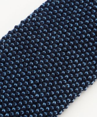 【Ｊ．ＰＲＥＳＳ　ＫＮＩＴ　ＴＩＥ　ＣＯＬＬＥＣＴＩＯＮ】無地　ニットネクタイ（ＴＲＯＶＣＷ０６００）