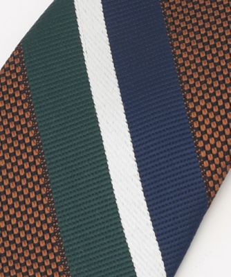 【ＪＡＰＡＮＥＳＥ　ＳＩＬＫ　ＦＲＥＳＣＯ　ＴＩＥ　ＣＯＬＬＥＣＴＩＯＮ】マルチストライプ　ネクタイ（ＴＲＯＶＧＡ０１２６）