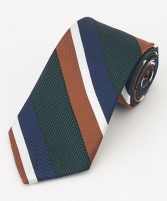 【ＪＡＰＡＮＥＳＥ　ＳＩＬＫ　ＦＲＥＳＣＯ　ＴＩＥ　ＣＯＬＬＥＣＴＩＯＮ】マルチストライプ　ネクタイ（ＴＲＯＶＧＡ０１２６）