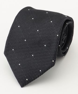 J.PRESS (Men)/ジェイ・プレス 【ＪＡＰＡＮＥＳＥ　ＳＩＬＫ　ＦＲＥＳＣＯ　ＴＩＥ　ＣＯＬＬＥＣＴＩＯＮ】ドット　ネクタイ（ＴＲＯＶＧＡ０１２７）