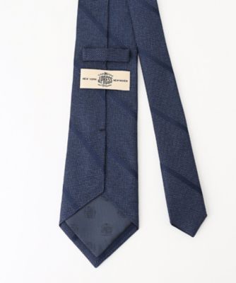 【ＧＥＯＭＥＴＲＩＣ　ＪＡＣＱＵＡＲＤ　ＣＯＬＬＥＣＴＩＯＮ】ジオメトリックジャガード　ネクタイ（ＴＲＯＶＧＭ０５４０）