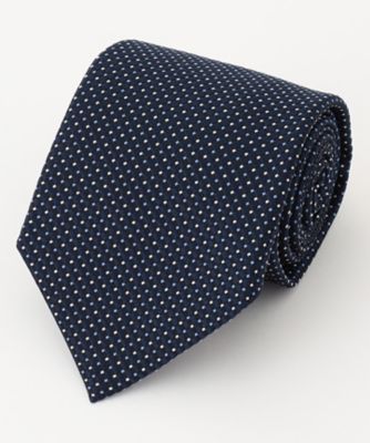 【ＧＥＯＭＥＴＲＩＣ　ＪＡＣＱＵＡＲＤ　ＣＯＬＬＥＣＴＩＯＮ】ジオメトリックジャガード　ネクタイ（ＴＲＯＶＧＭ０５４２）