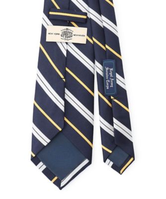 【新品】Ralph Lauren／スフォデラート／レジメンタルタイ／Italy製 定番】オーセンティックレジメンタル ネクタイ（TROVLM0052