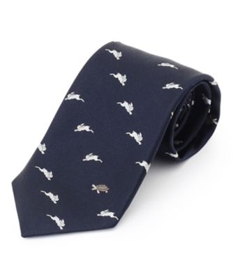 ＜J.PRESS (Men)＞【ＪＯＫＥ　ＴＩＥ　ＣＯＬＬＥＣＴＩＯＮ】兎と亀　ネクタイ（ＴＲＯＶＬＭ００６３）