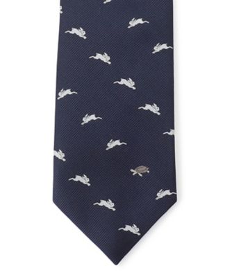 JOKE TIE COLLECTION】兎と亀 ネクタイ